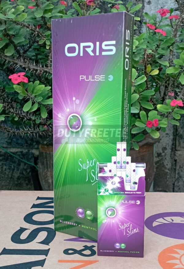 Oris Pulse Blueberry + Menthol Fusion Super Slims