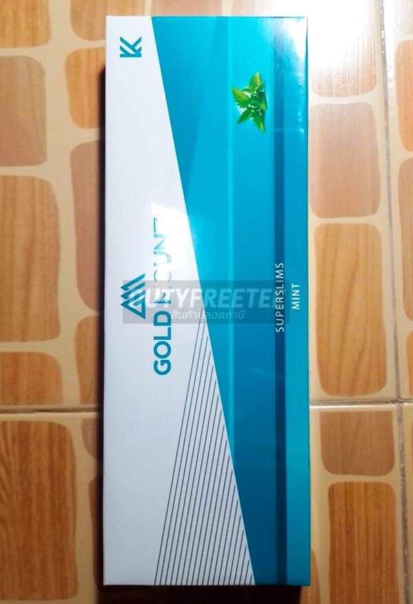 Gold Mount Mint Superslims (มวนเล็ก)